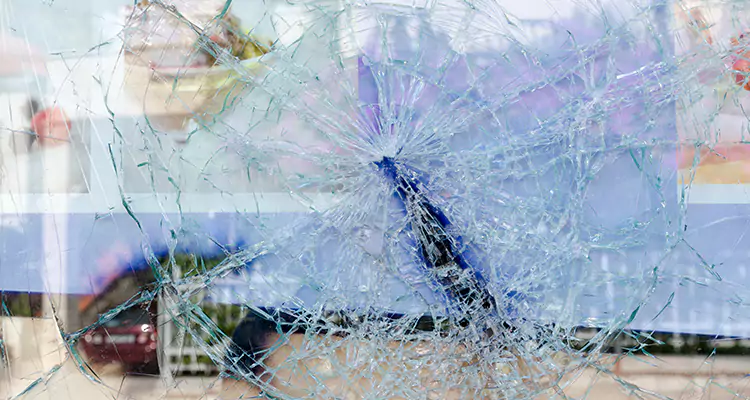 Cracked Glass Balcony Door Repair in Titusville, FL