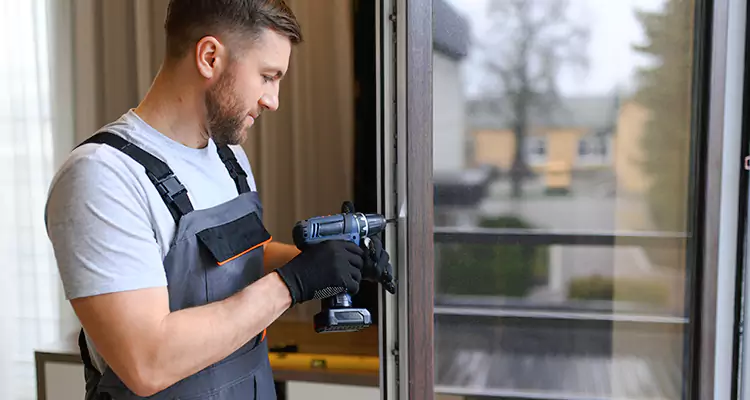 Sliding Screen Door Handle Repair in Titusville, FL