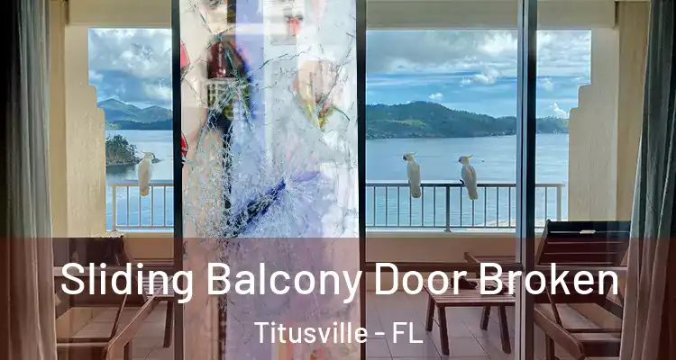  Sliding Balcony Door Broken Titusville - FL